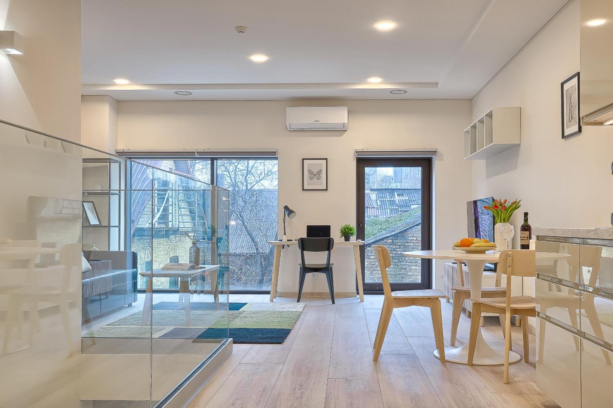 Business-Class Apartments 2 X Free Parking X Self Check In 24X7 VNO Exterior foto